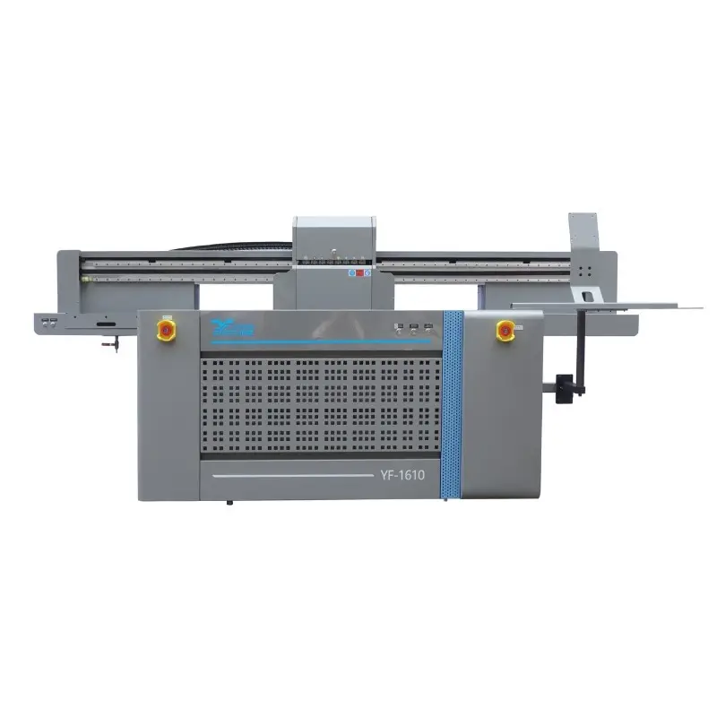 UV Flatbed Printer (1.6x1.2)m with CCD Visual Positioning